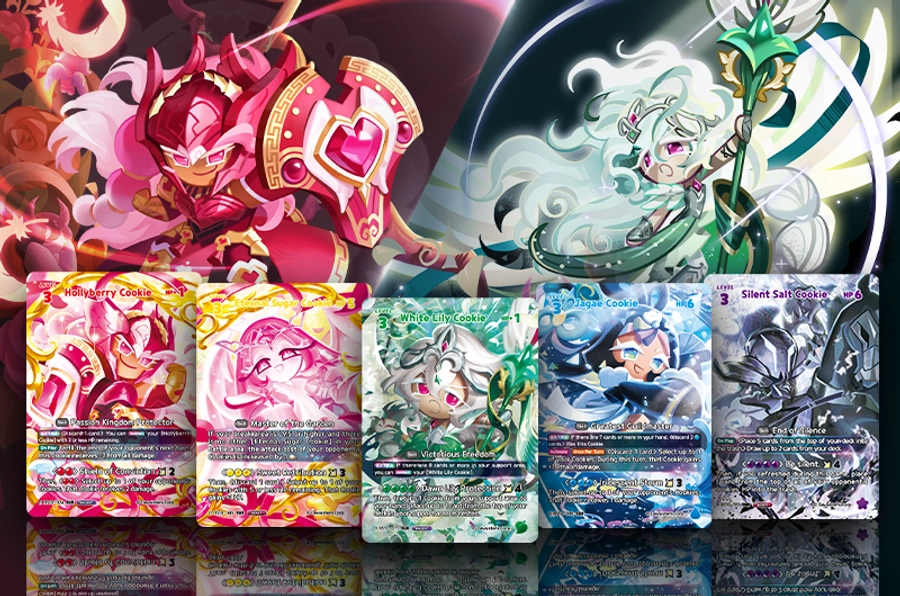 gioi-thieu-san-pham-paradise-of-passion-and-sloth-amp-silence-of-conviction-cookierun-braverse-tcg