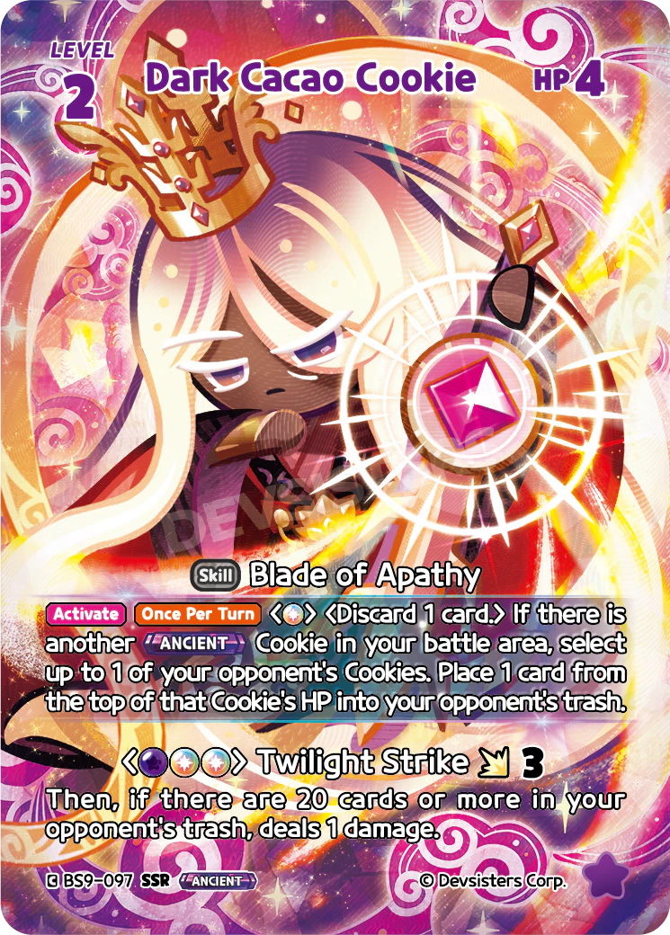 BS9-097@1 Dark Cacao Cookie