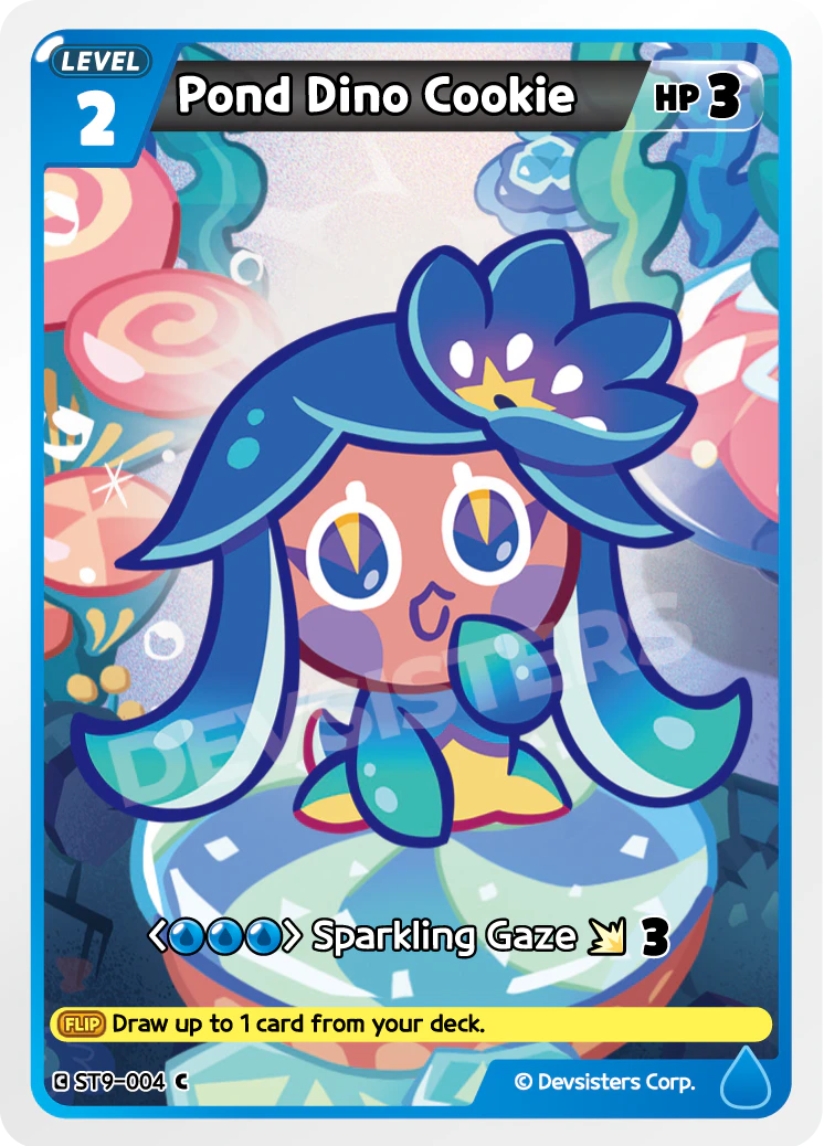 ST9-004 Pond Dino Cookie