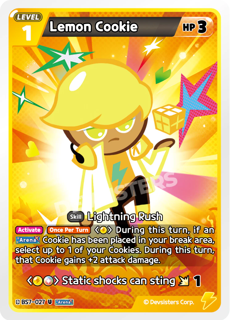 BS7-027 Lemon Cookie