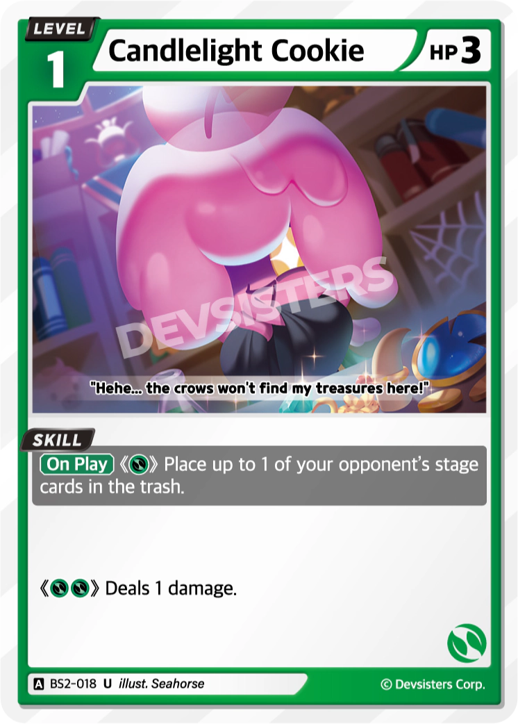 BS2-018 Candlelight Cookie