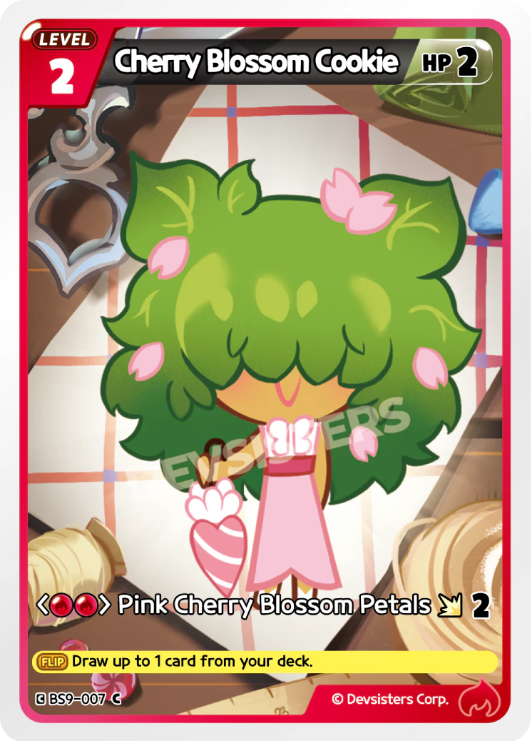 BS9-007@1 Cherry Blossom Cookie
