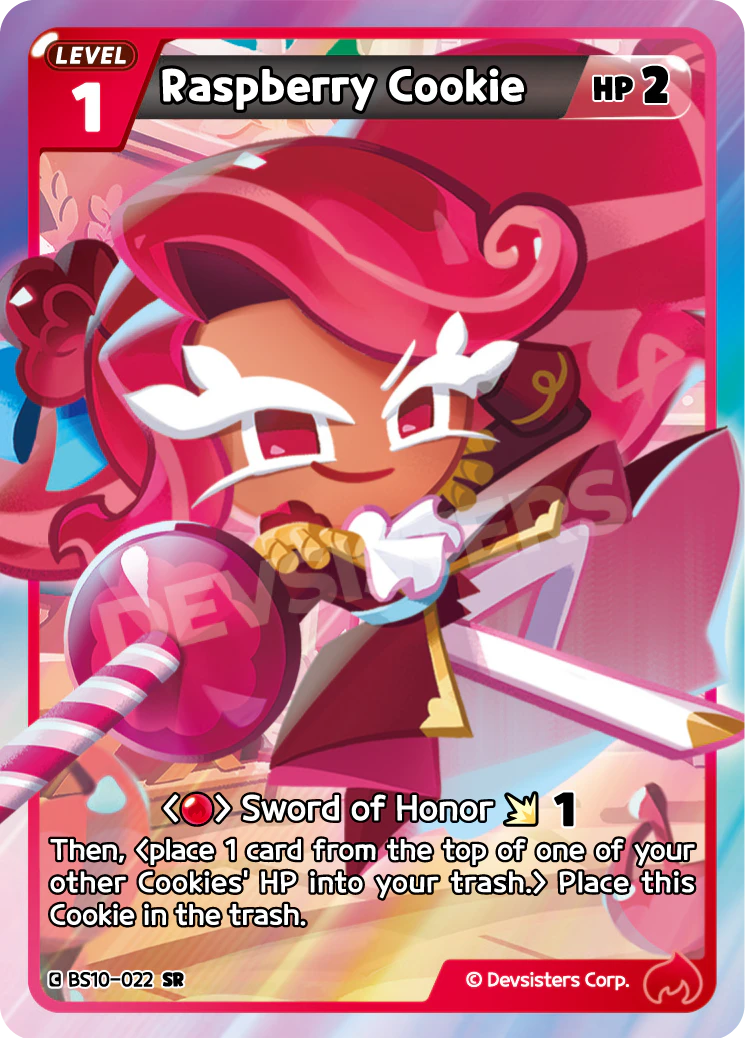 BS10-022 Raspberry Cookie