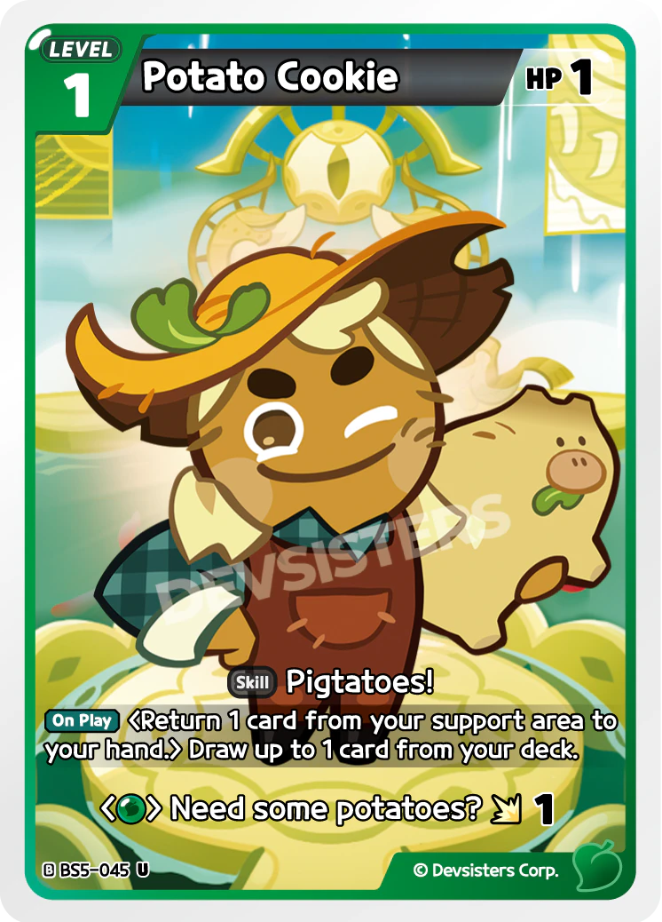 BS5-045 Potato Cookie