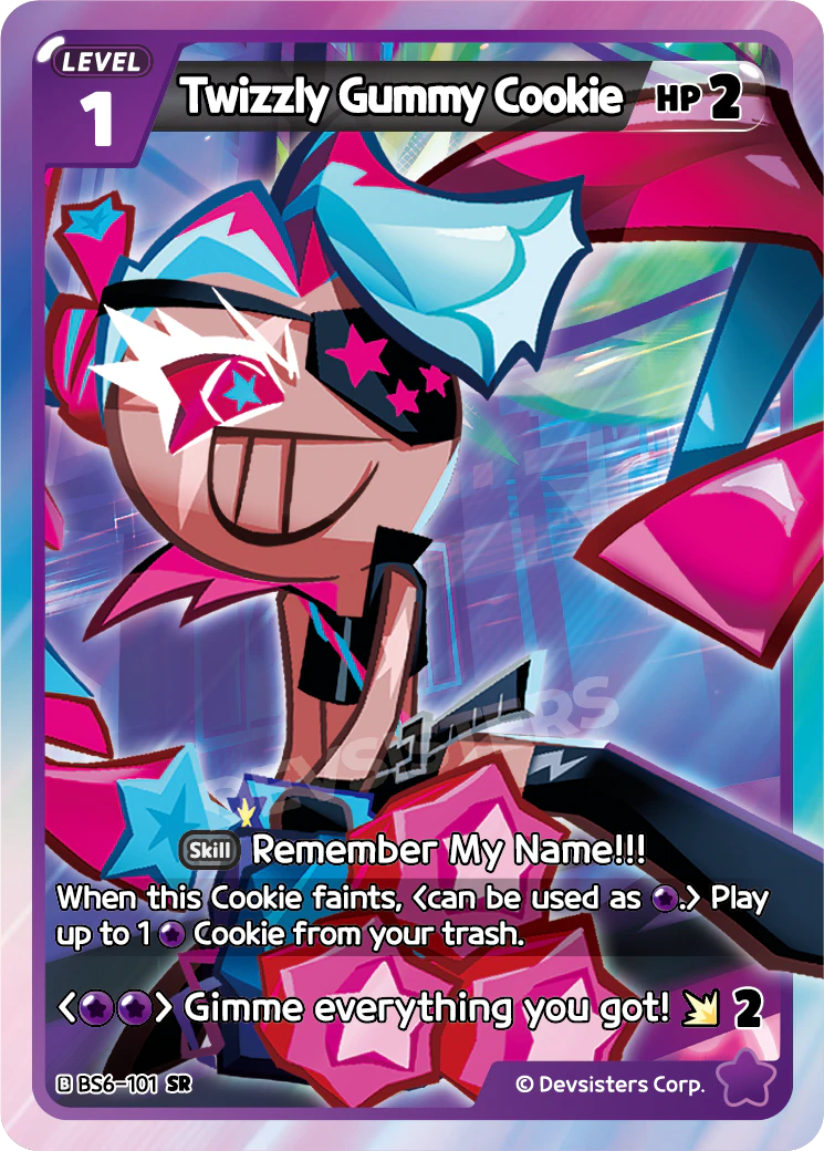 BS6-101 Twizzly Gummy Cookie