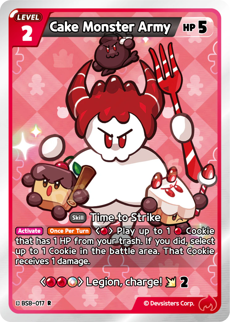BS8-017 Cake Monster Army