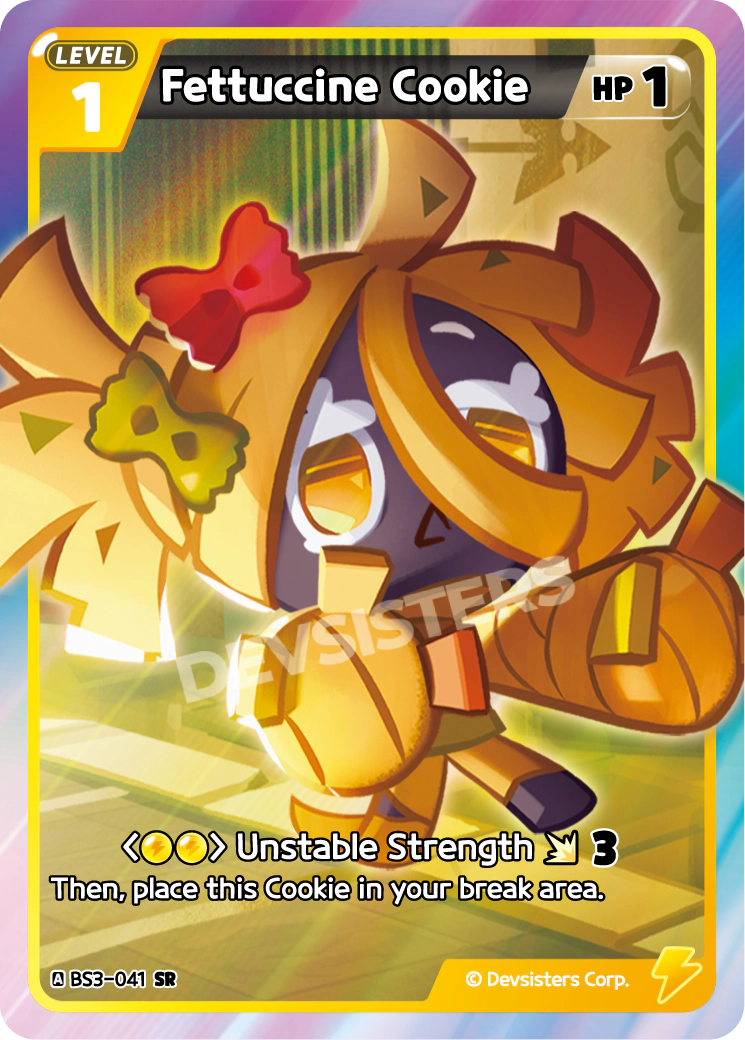 BS3-041 Fettuccine Cookie