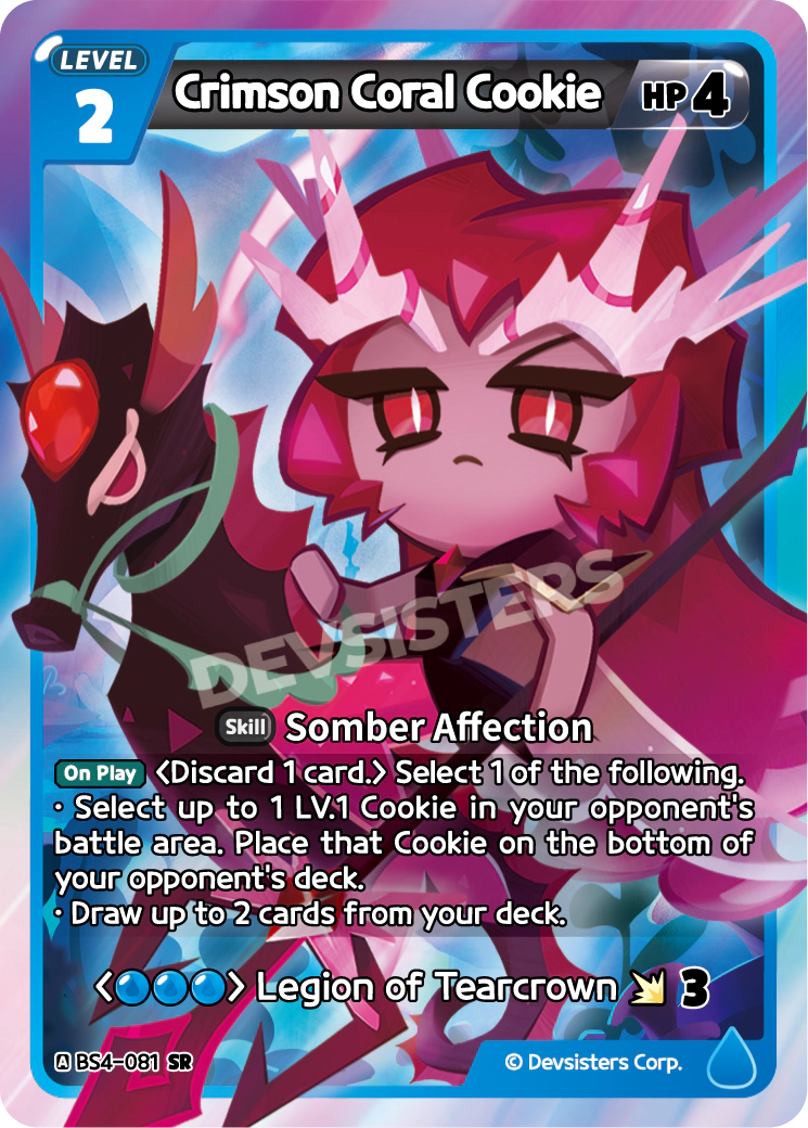 BS4-081 Crimson Coral Cookie