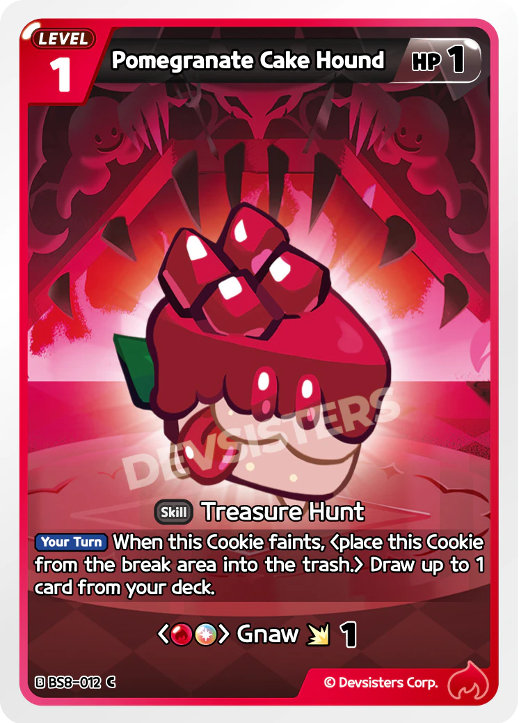BS8-012 Pomegranate Cake Hound