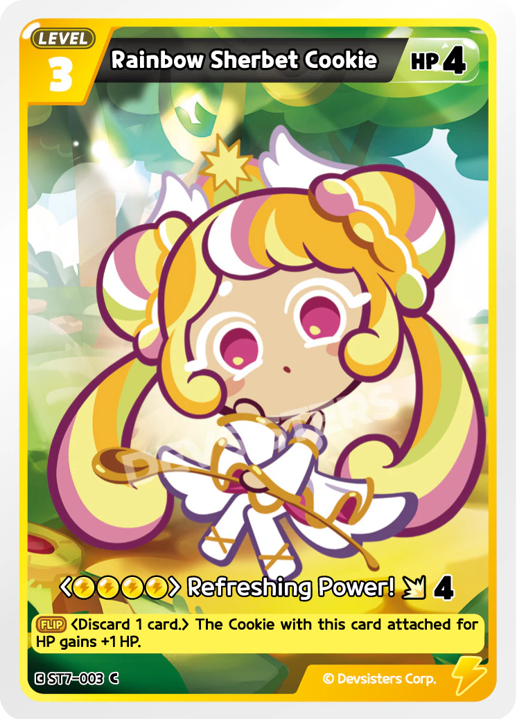 ST7-003 Rainbow Sherbet Cookie