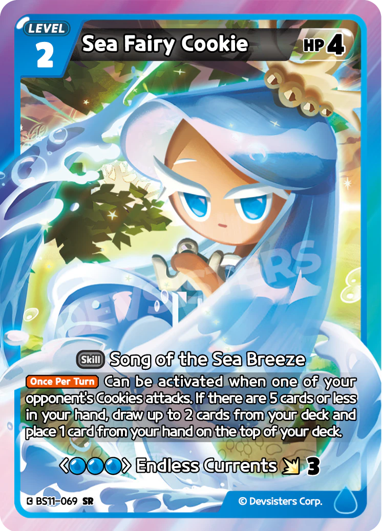 BS11-069 Sea Fairy Cookie