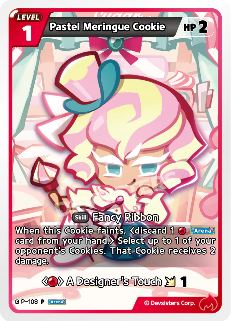 P-108 Pastel Meringue Cookie