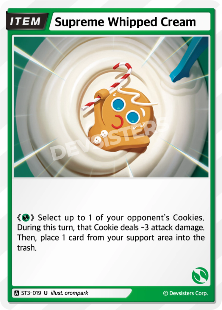 ST3-019 Supreme Whipped Cream