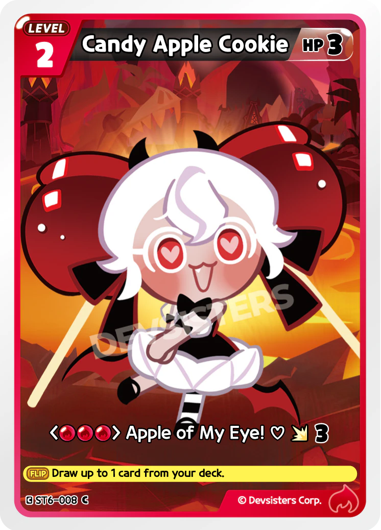 ST6-008 Candy Apple Cookie