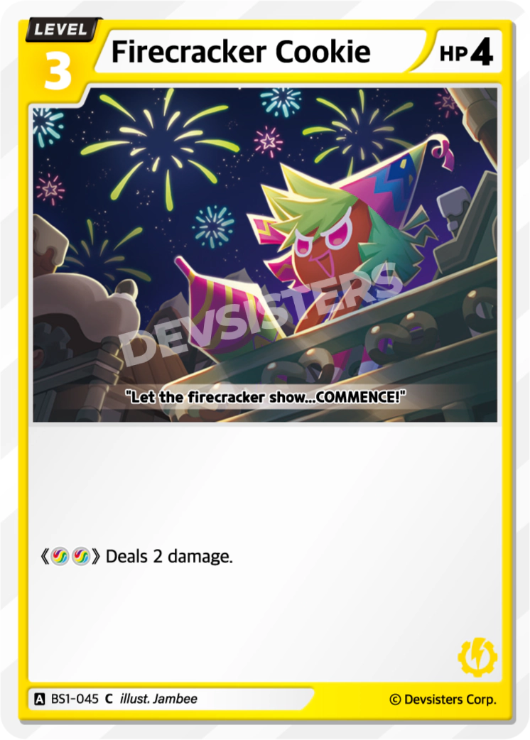BS1-045 Firecracker Cookie