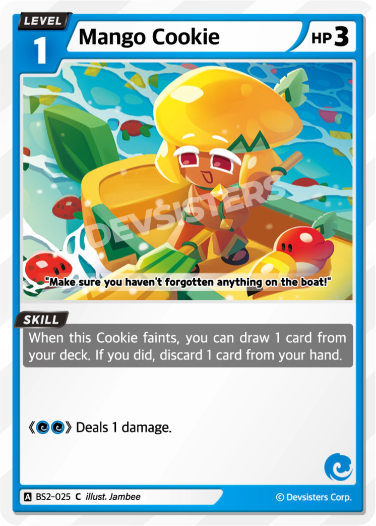 BS2-025 Mango Cookie