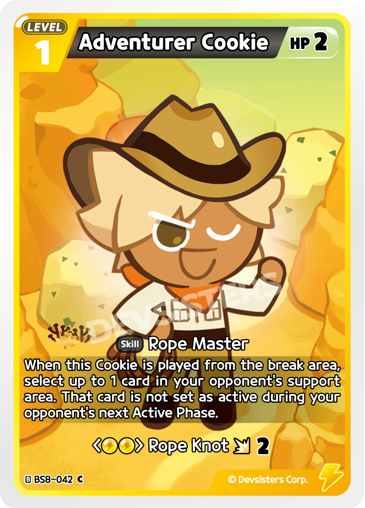 BS8-042 Adventurer Cookie