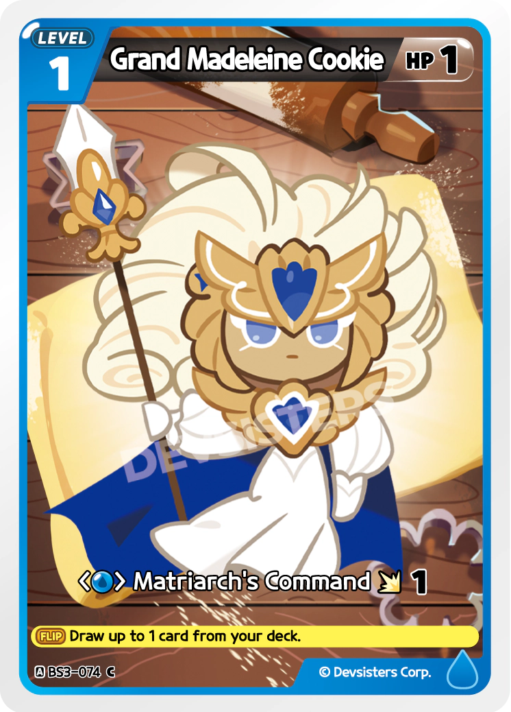 BS3-074 Grand Madeleine Cookie