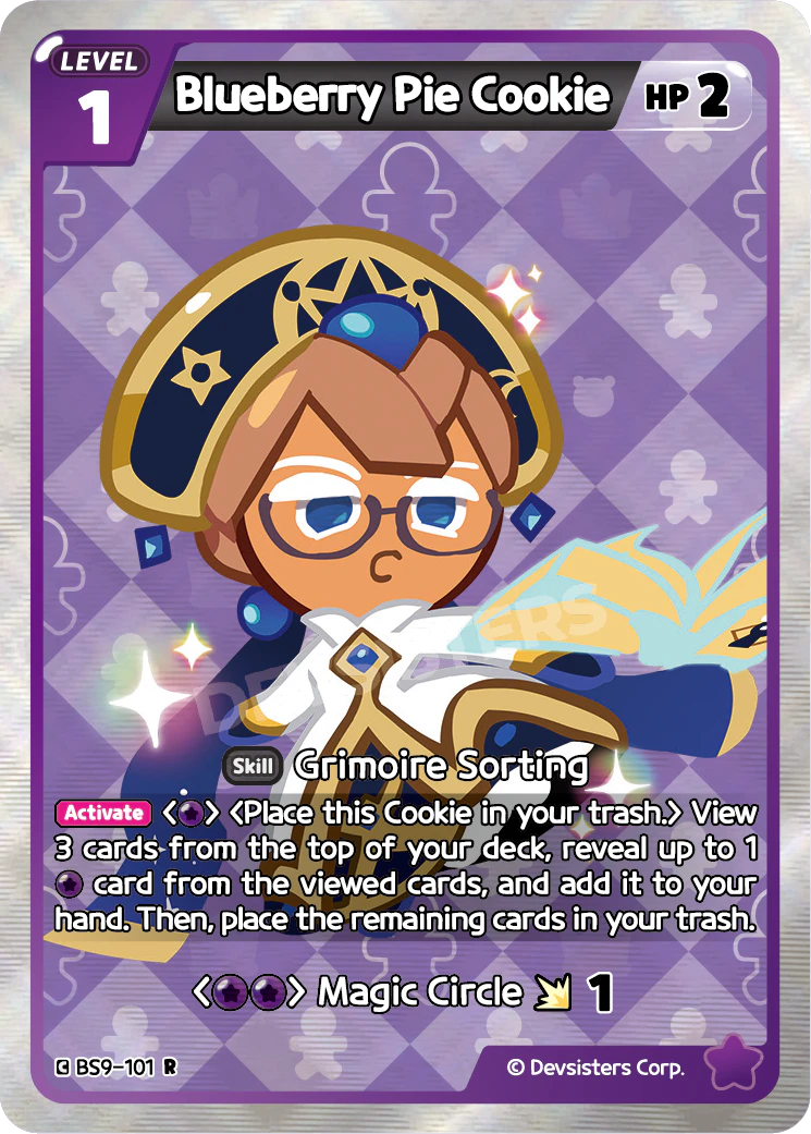 BS9-101 Blueberry Pie Cookie