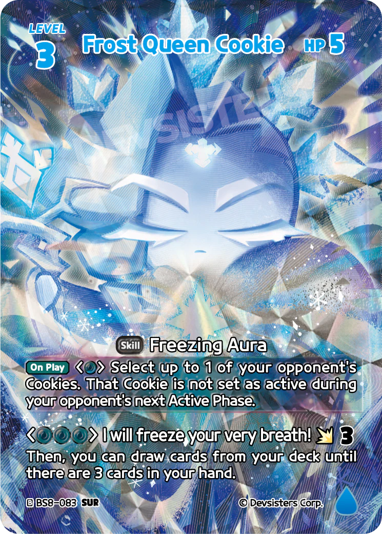 BS8-083@2 Frost Queen Cookie