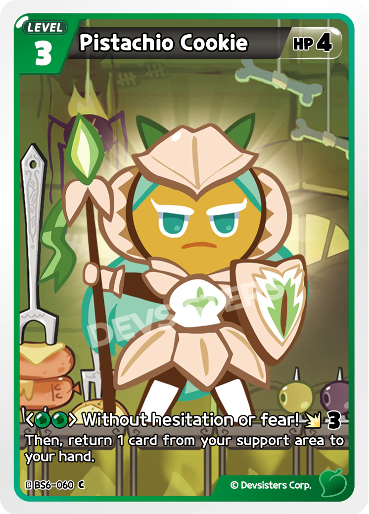 BS6-060 Pistachio Cookie