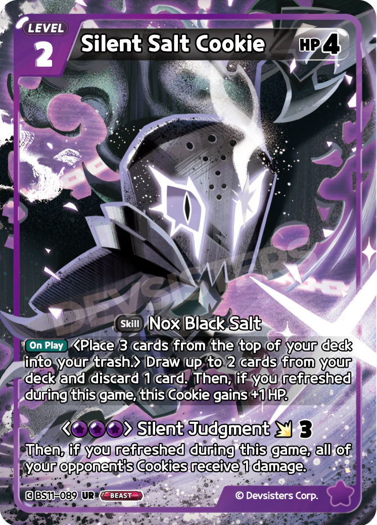 BS11-089 Silent Salt Cookie
