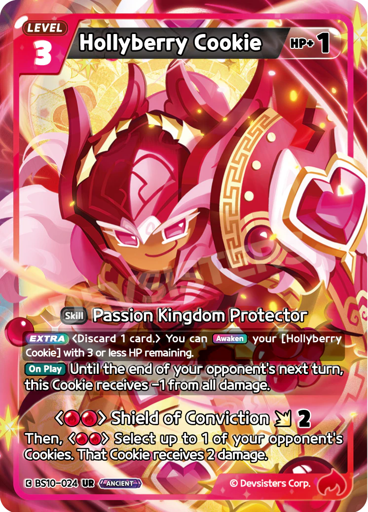 BS10-024 Hollyberry Cookie