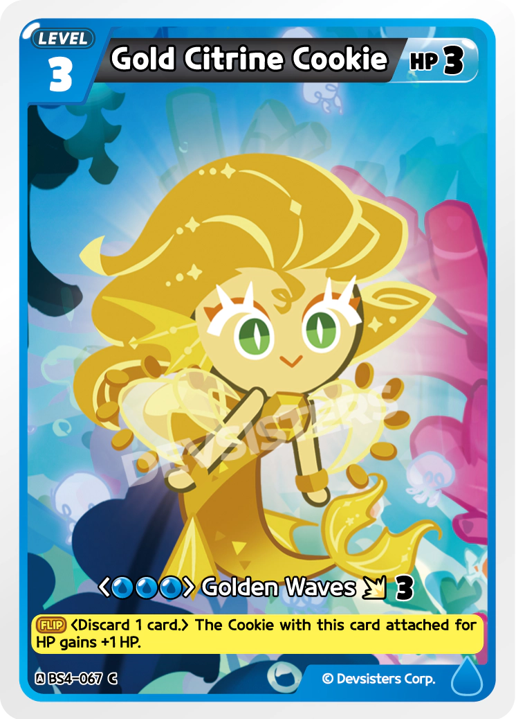 BS4-067 Gold Citrine Cookie