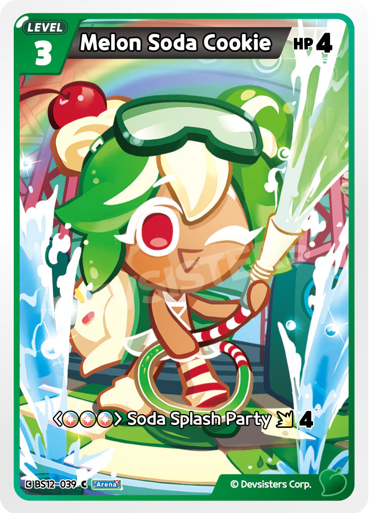 Melon Soda Cookie