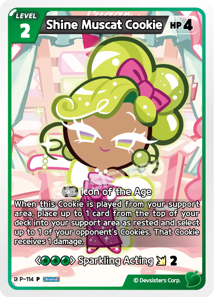 P-114 Shine Muscat Cookie