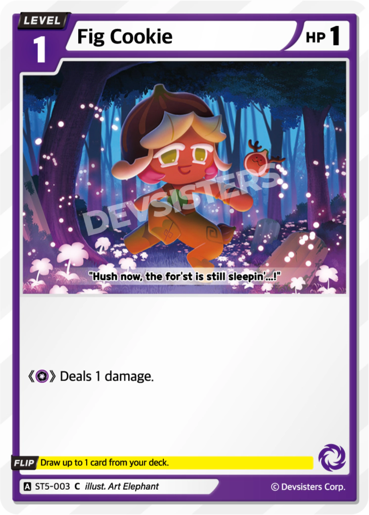 ST5-003 Fig Cookie