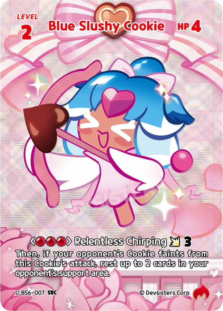 BS6-007@1 Blue Slushy Cookie