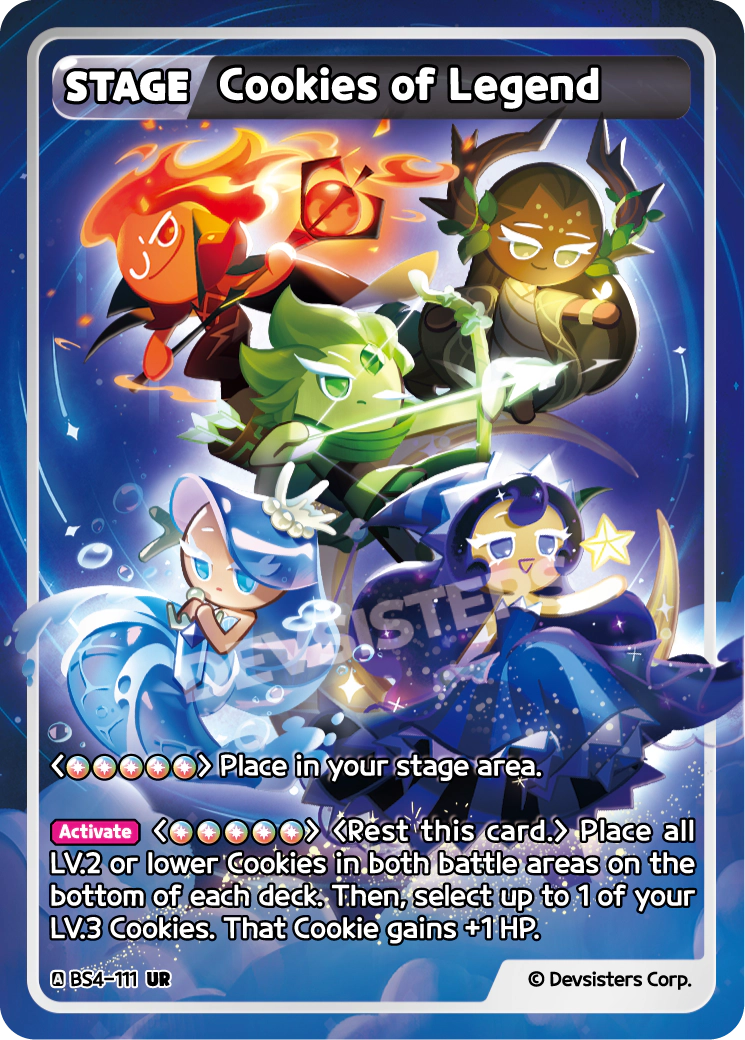 BS4-111 Cookies of Legend