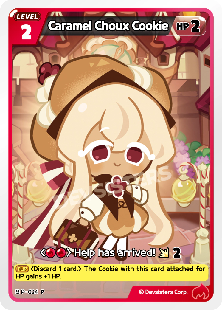 P-024 Caramel Choux Cookie