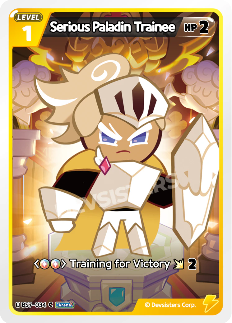 BS7-034 Serious Paladin Trainee