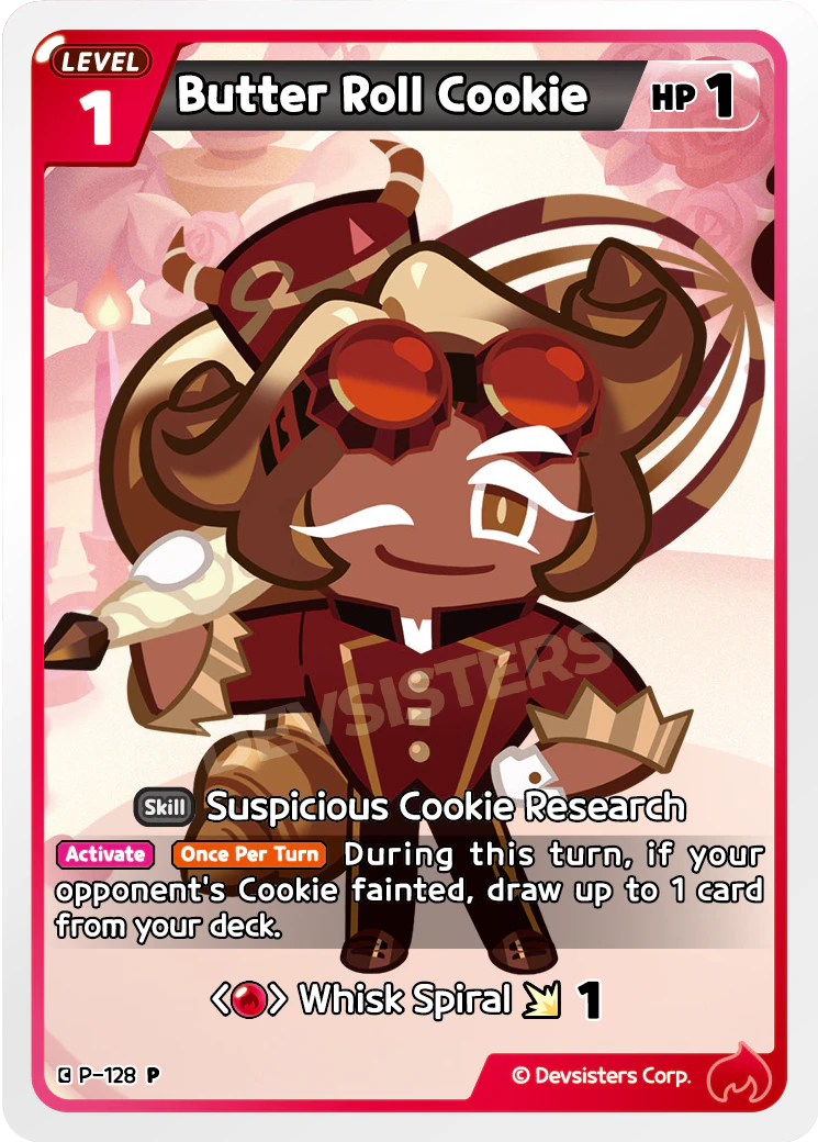 P-128 Butter Roll Cookie