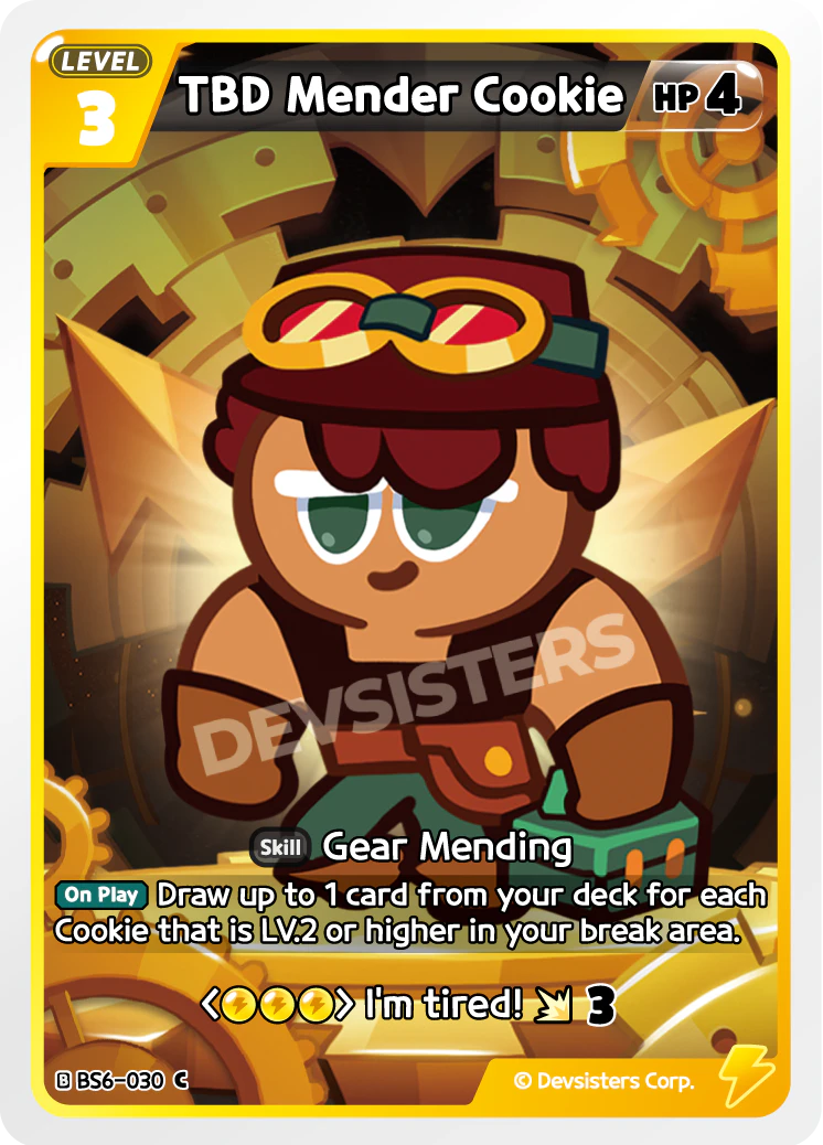 BS6-030 TBD Mender Cookie