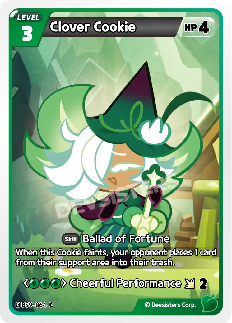 BS9-064 Clover Cookie