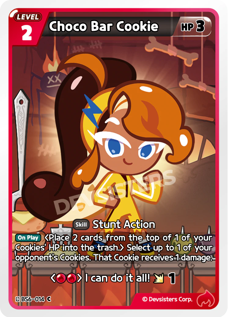 BS6-014 Choco Bar Cookie