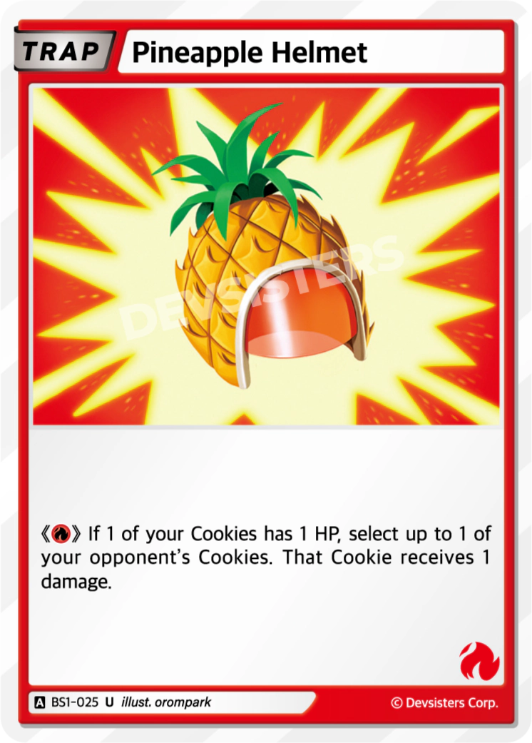 BS1-025 Pineapple Helmet