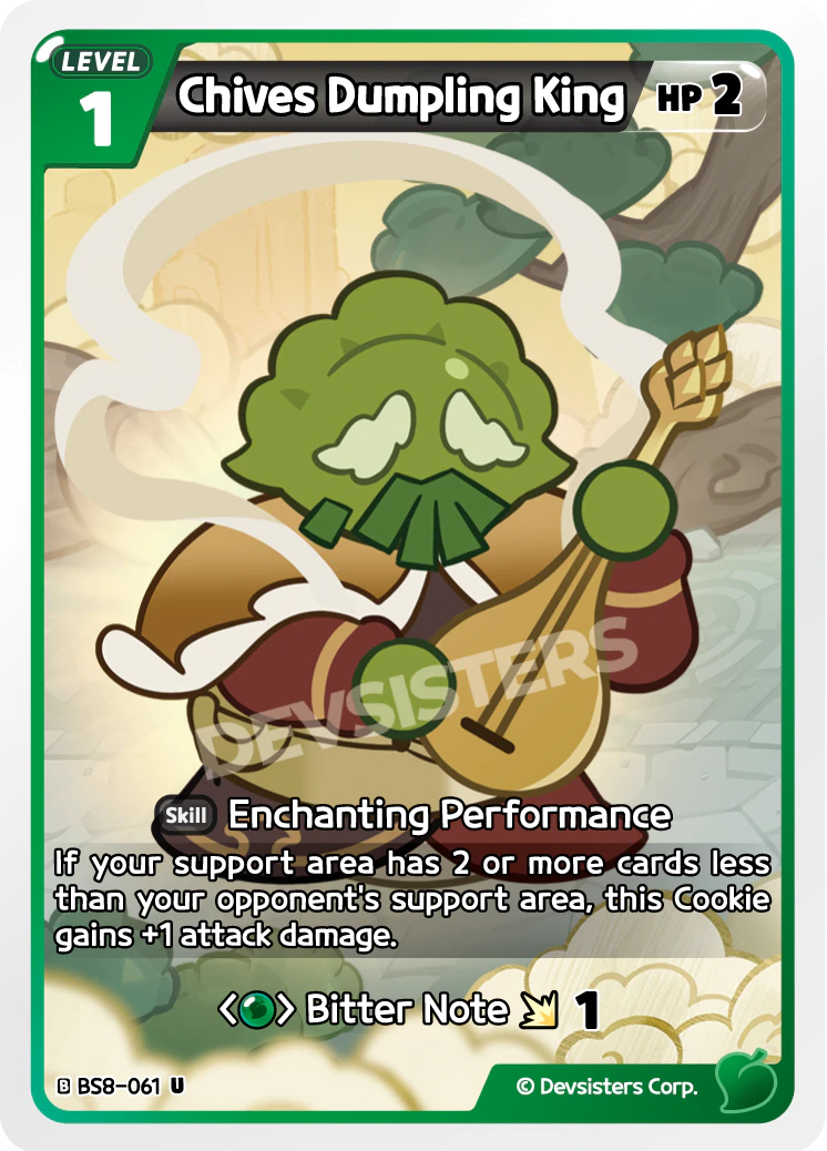 BS8-061 Chives Dumpling King