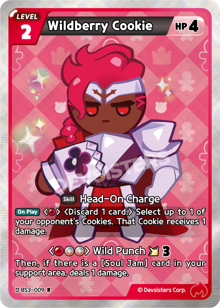 BS3-009 Wildberry Cookie