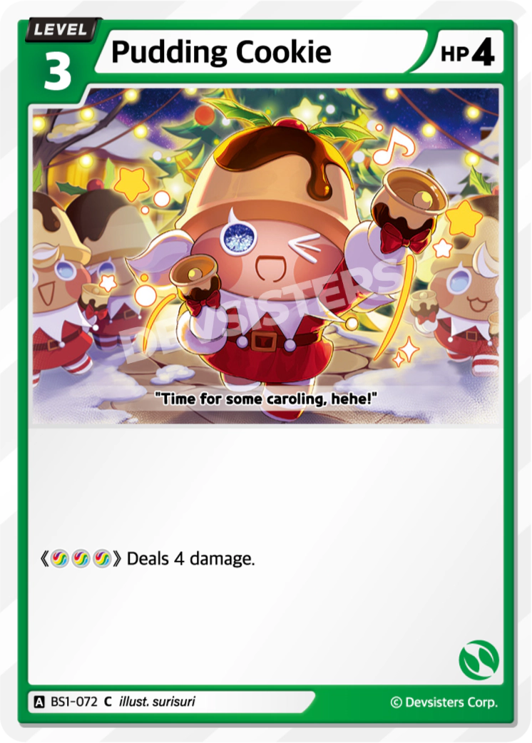 BS1-072 Pudding Cookie