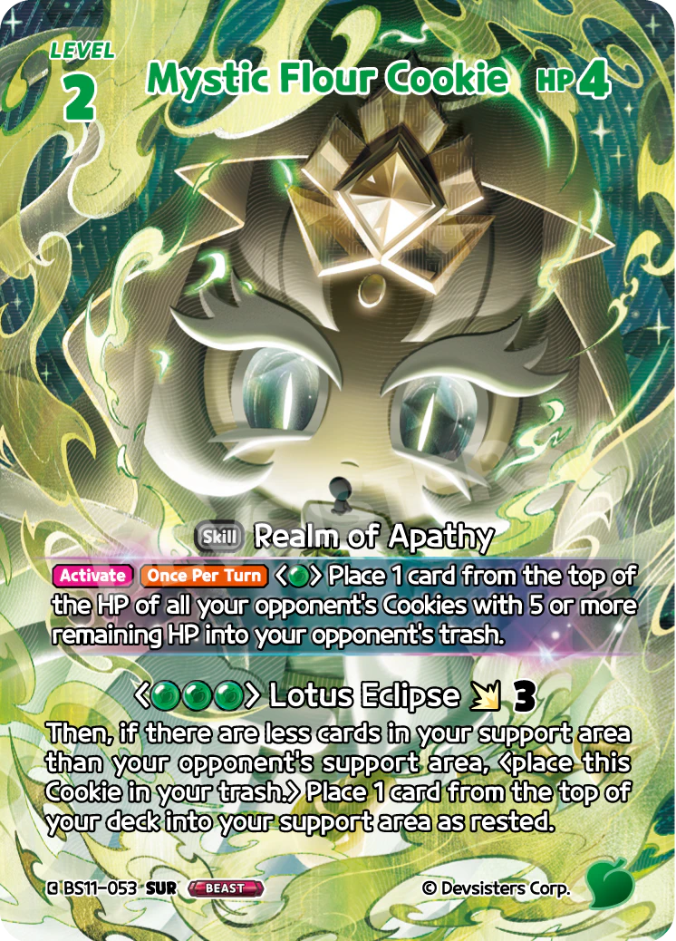 BS11-053@1 Mystic Flour Cookie
