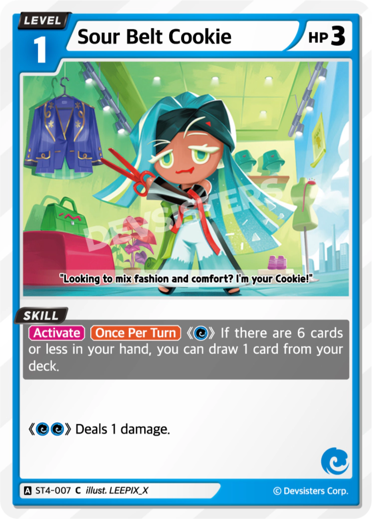 ST4-007 Sour Belt Cookie