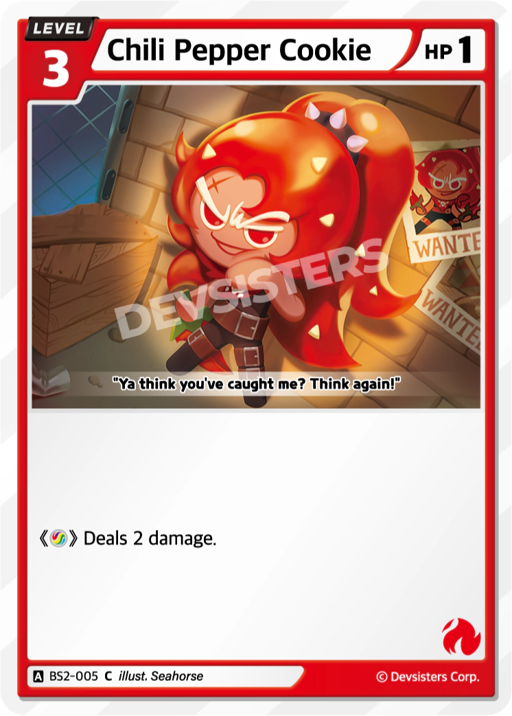 BS2-005 Chili Pepper Cookie