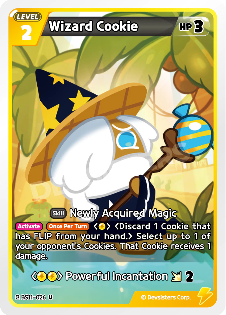 BS11-026 Wizard Cookie