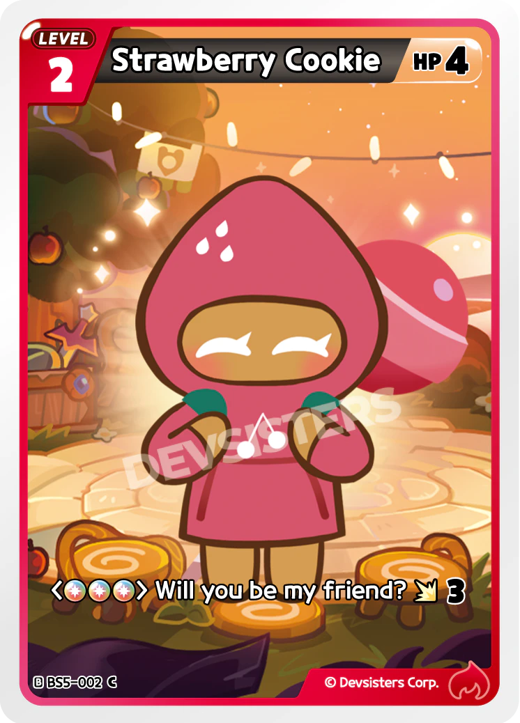 BS5-002 Strawberry Cookie