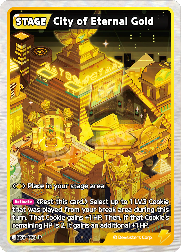 BS8-050@1 City of Eternal Gold