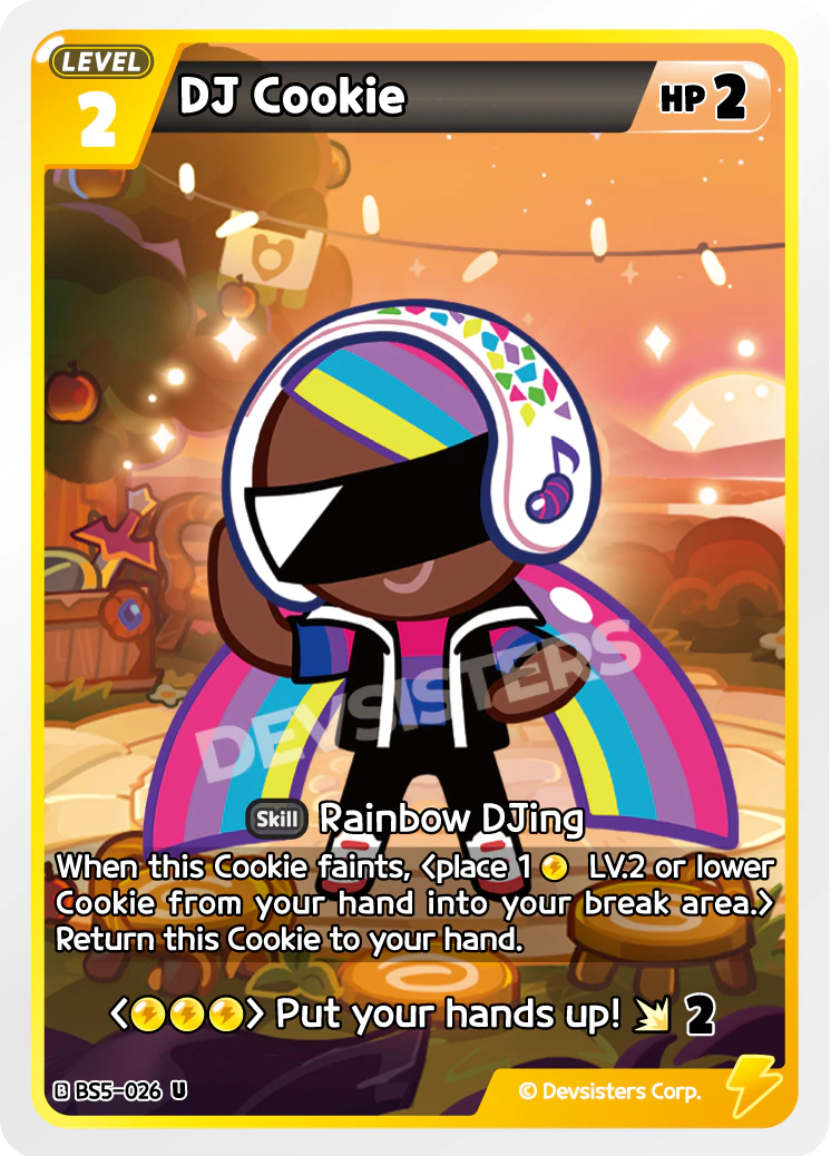 BS5-026 DJ Cookie